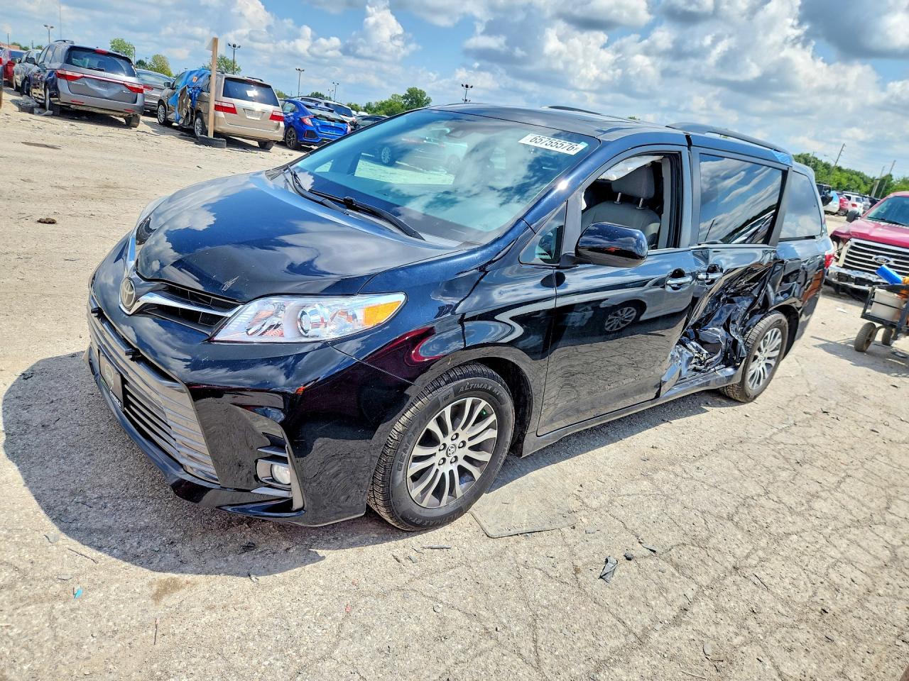 2020 TOYOTA SIENNA XLE 8-PASSENGER | 5TDYZ3DC1LS023688 | UPCARS