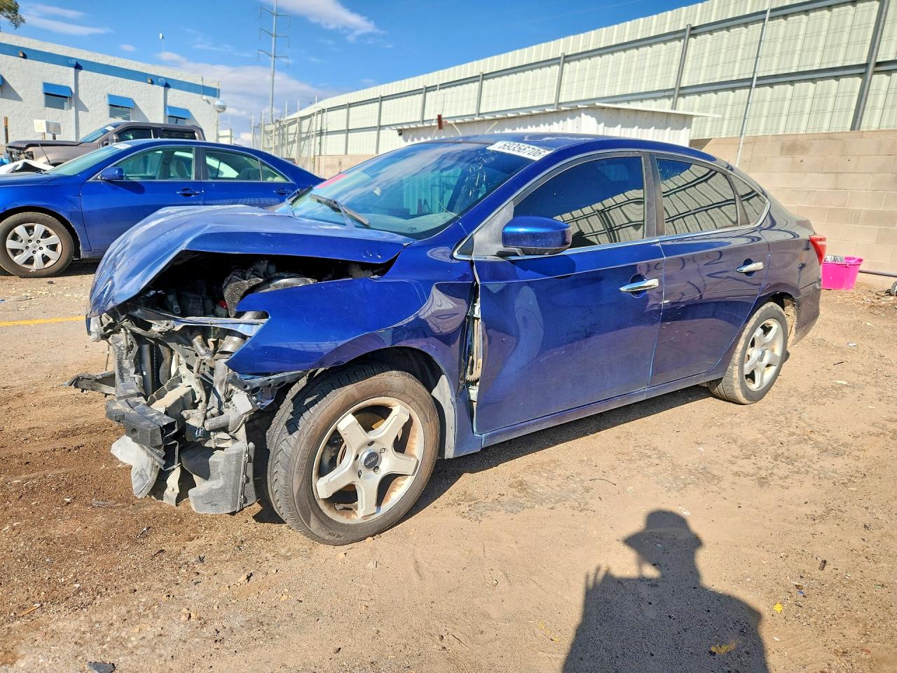 2017 NISSAN SENTRA S | 3N1AB7APXHY283675 | UPCARS
