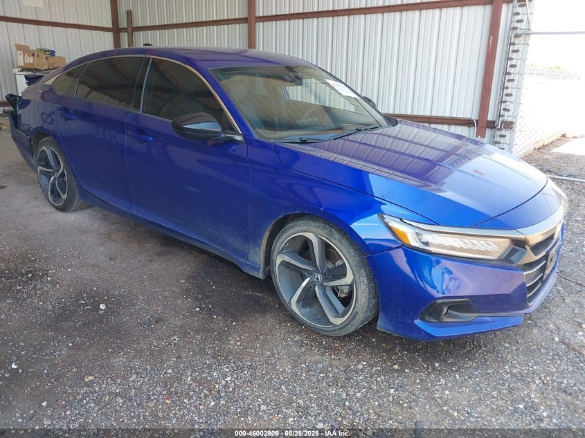 2022 HONDA ACCORD SPORT | 1HGCV1F38NA081001 | UPCARS