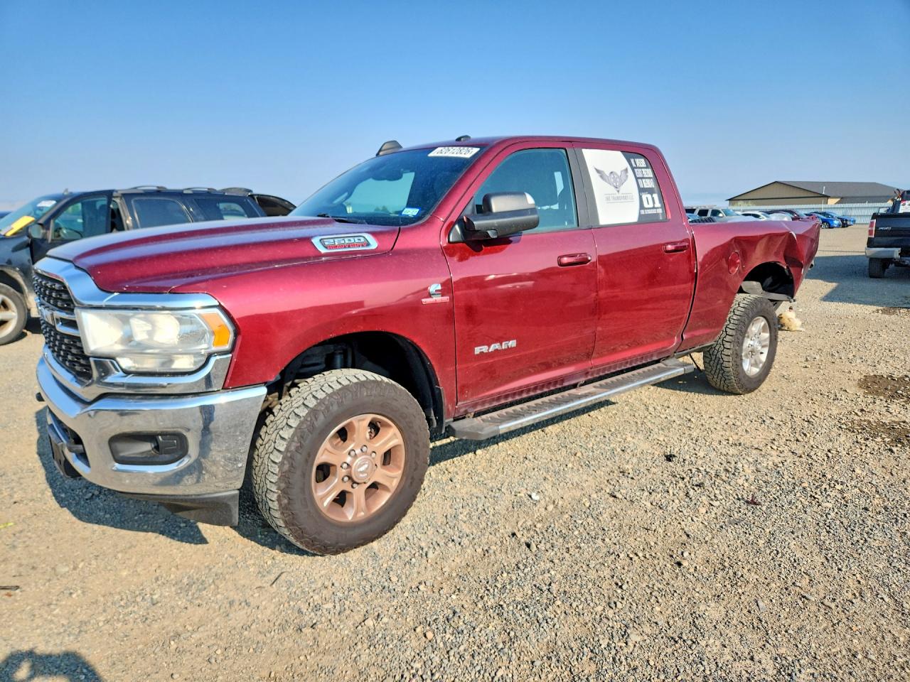 2022 RAM 2500 BIG HORN/LONE STAR | 3C6UR5DL0NG190143 | UPCARS
