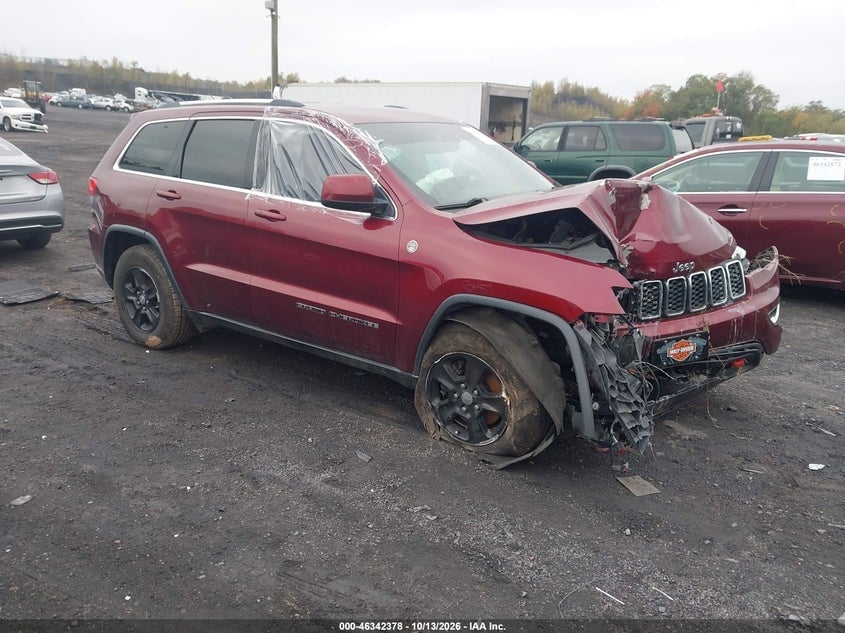 2017 JEEP GRAND CHEROKEE LAREDO 4X4 | 1C4RJFAG6HC773956 | UPCARS