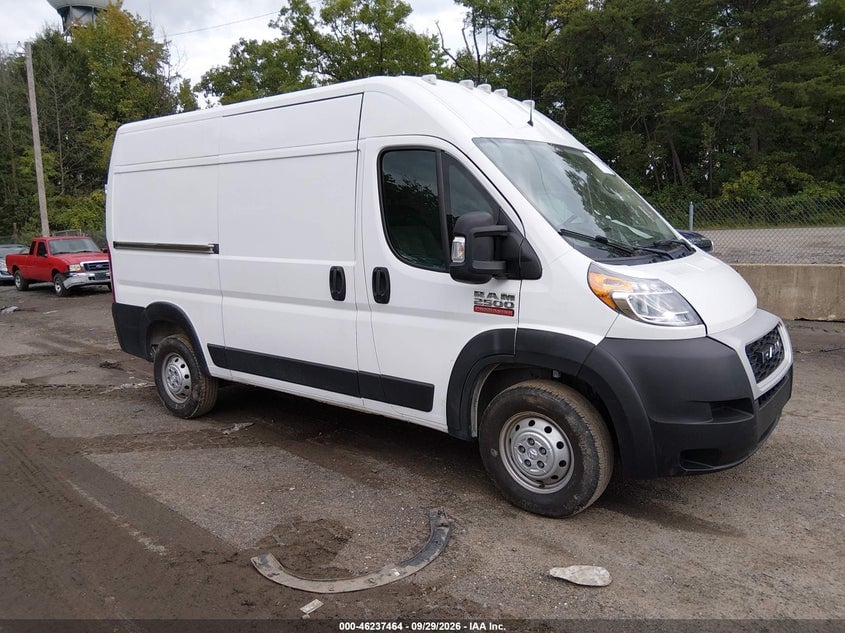 2021 RAM PROMASTER 2500 HIGH ROOF 136 WB | 3C6LRVCG2ME566383 | UPCARS