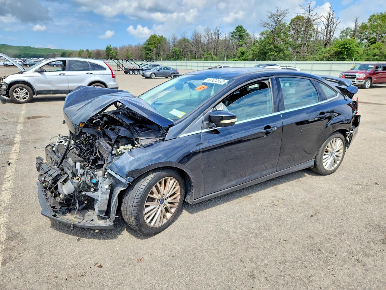 2017 FORD FOCUS TITANIUM | 1FADP3J22HL218214 | UPCARS