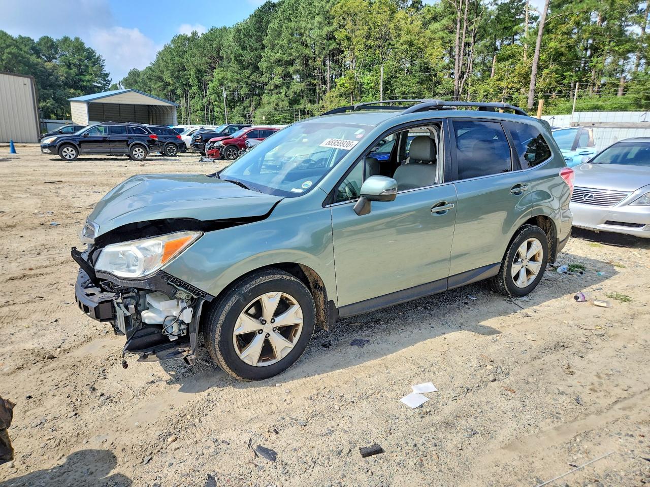 2014 SUBARU FORESTER 2.5I TOURING | JF2SJAPC2EH493976 | UPCARS