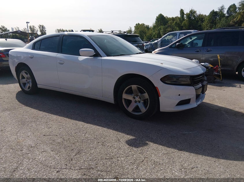 2019 DODGE CHARGER POLICE RWD | 2C3CDXAG9KH510355 | UPCARS