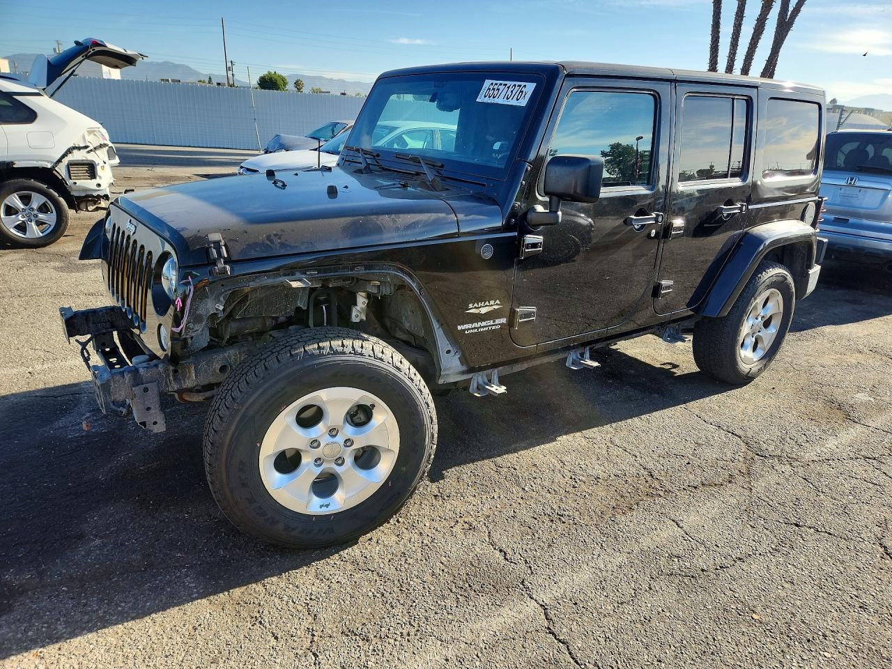 2015 JEEP WRANGLER SAHARA | 1C4BJWEG0FL690547 | UPCARS