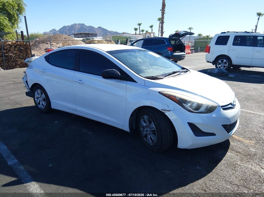2016 HYUNDAI ELANTRA SE | 5NPDH4AE7GH733249 | UPCARS