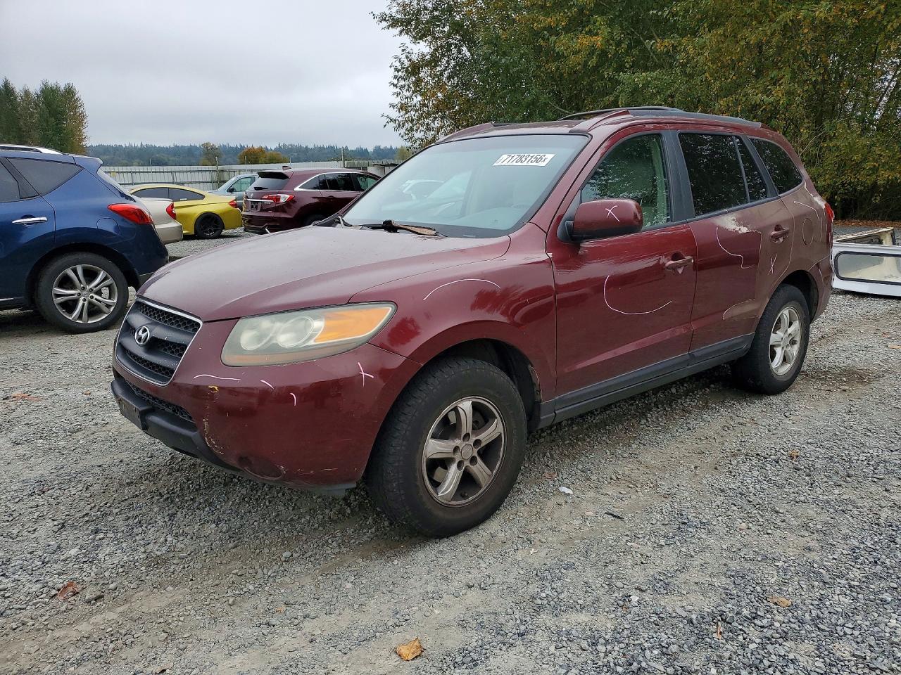 2007 HYUNDAI SANTA FE GLS | 5NMSG73D67H006164 | UPCARS