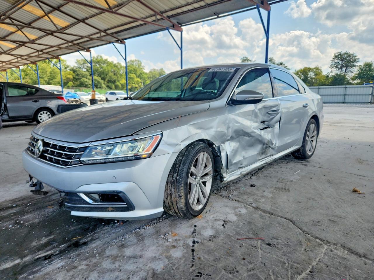 2018 VOLKSWAGEN PASSAT SE | 1VWBA7A35JC043740 | UPCARS