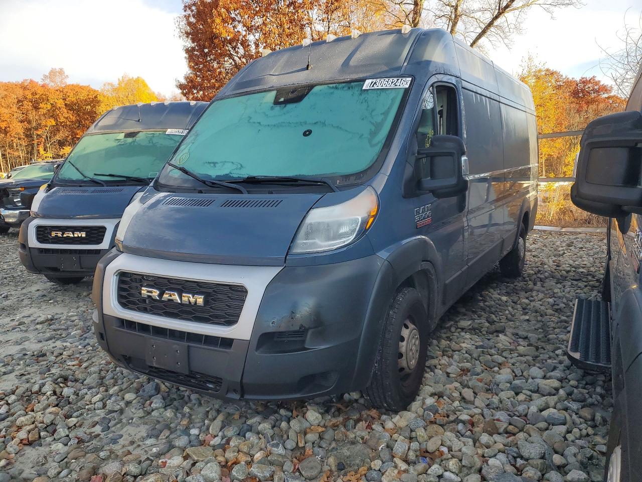 2021 RAM PROMASTER DELIVERY VAN | 3C6MRVJG3ME544335 | UPCARS