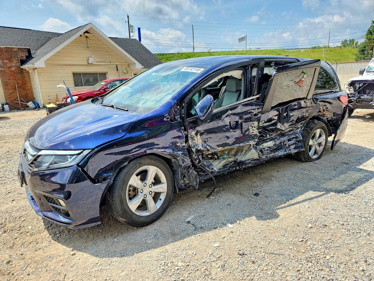 2019 HONDA ODYSSEY EXL | 5FNRL6H74KB123792 | UPCARS