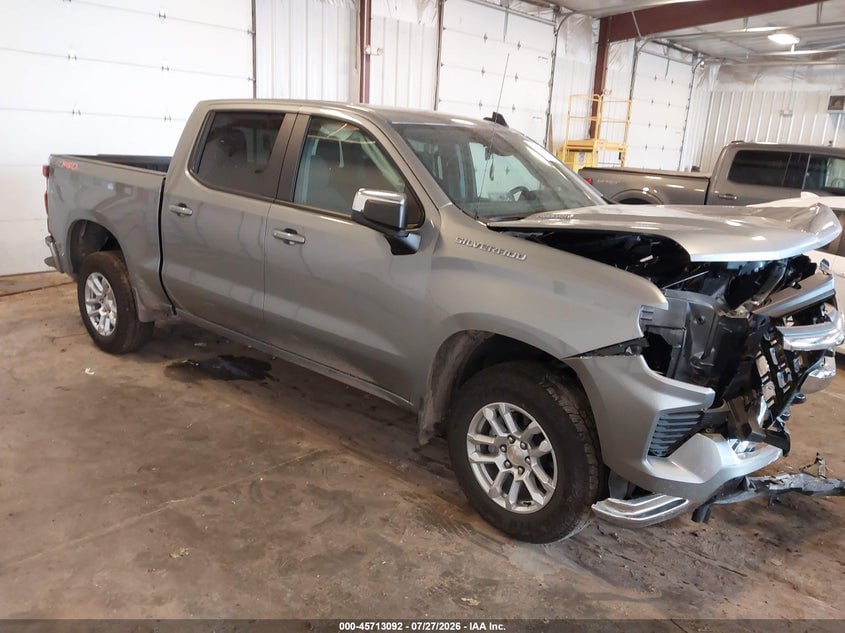 2026 CHEVROLET SILVERADO 1500 4WD  SHORT BED LT WITH 2FL | 1GCPKKEKXTZ296725 | UPCARS