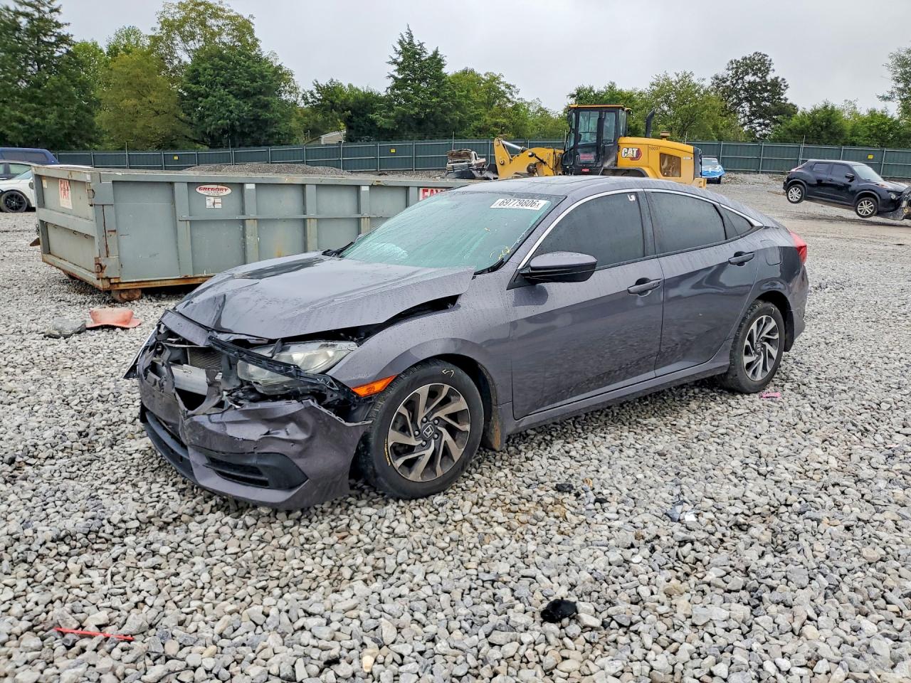 2018 HONDA CIVIC EX | 2HGFC2F79JH568165 | UPCARS