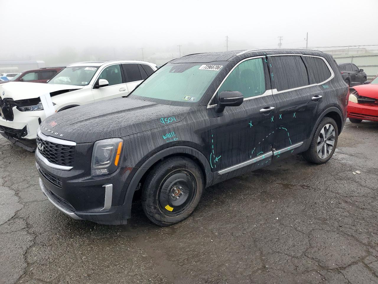 2022 KIA TELLURIDE S | 5XYP6DHC2NG199251 | UPCARS