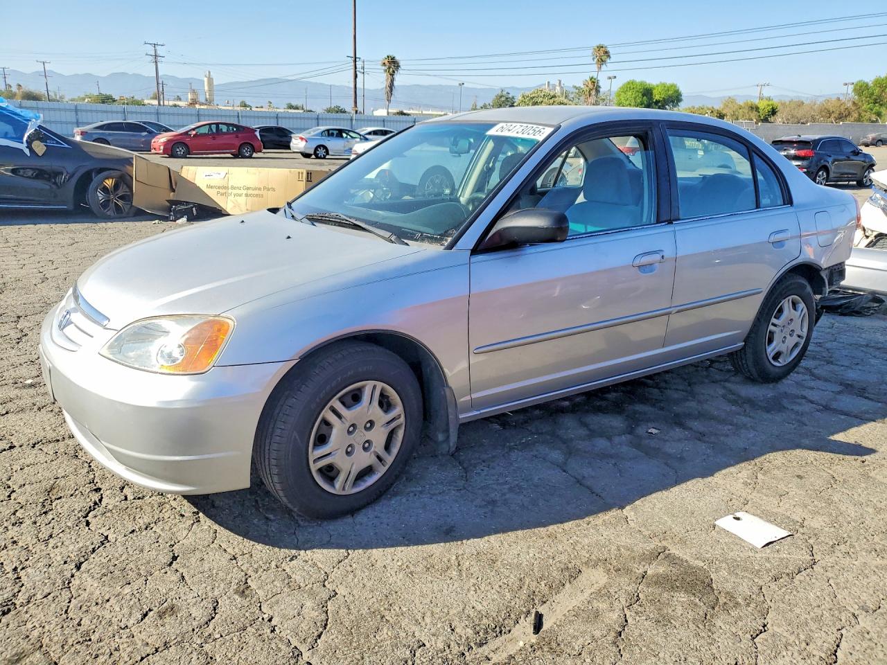 2002 HONDA CIVIC LX | 2HGES15552H523010 | UPCARS