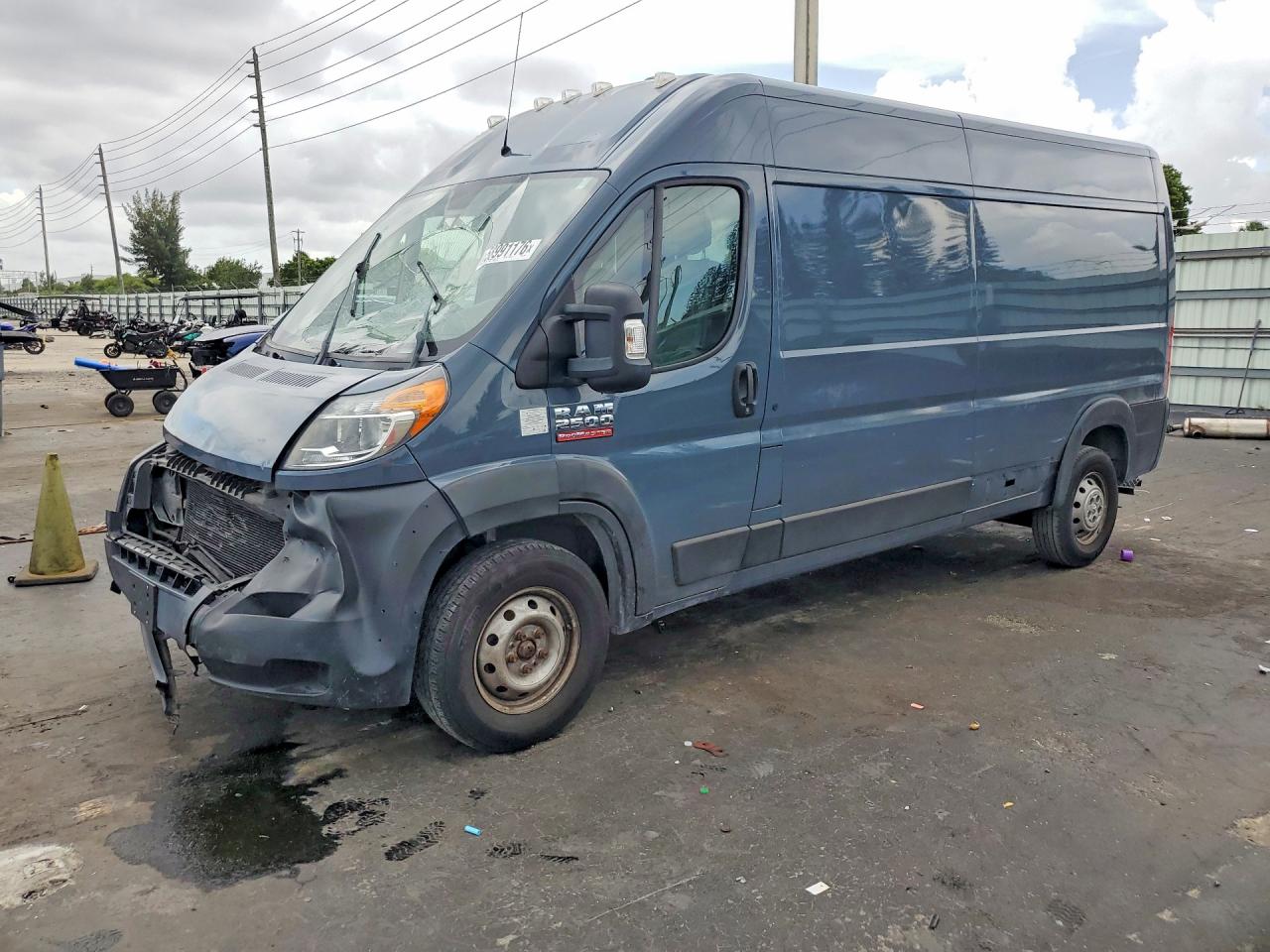 2019 RAM PROMASTER DELIVERY VAN | 3C6TRVDG8KE519046 | UPCARS