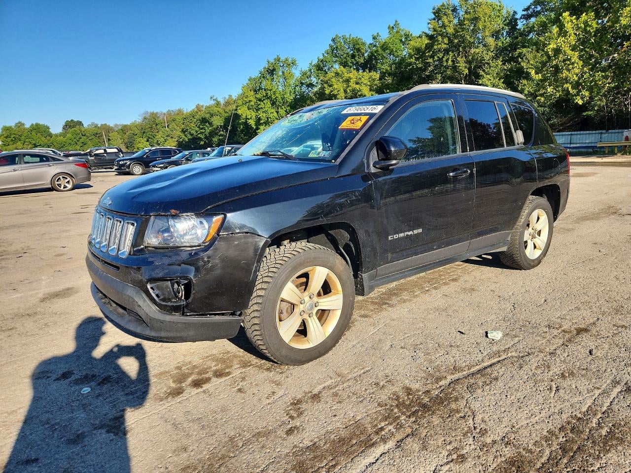 2016 JEEP COMPASS LATITUDE | 1C4NJDEB8GD695397 | UPCARS