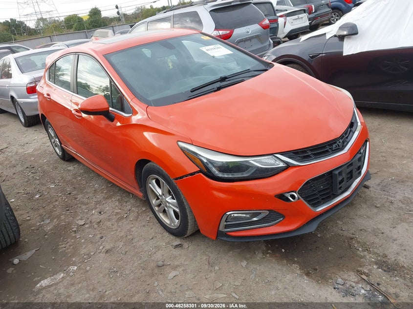 2018 CHEVROLET CRUZE LT AUTO | 3G1BE6SM6JS642822 | UPCARS