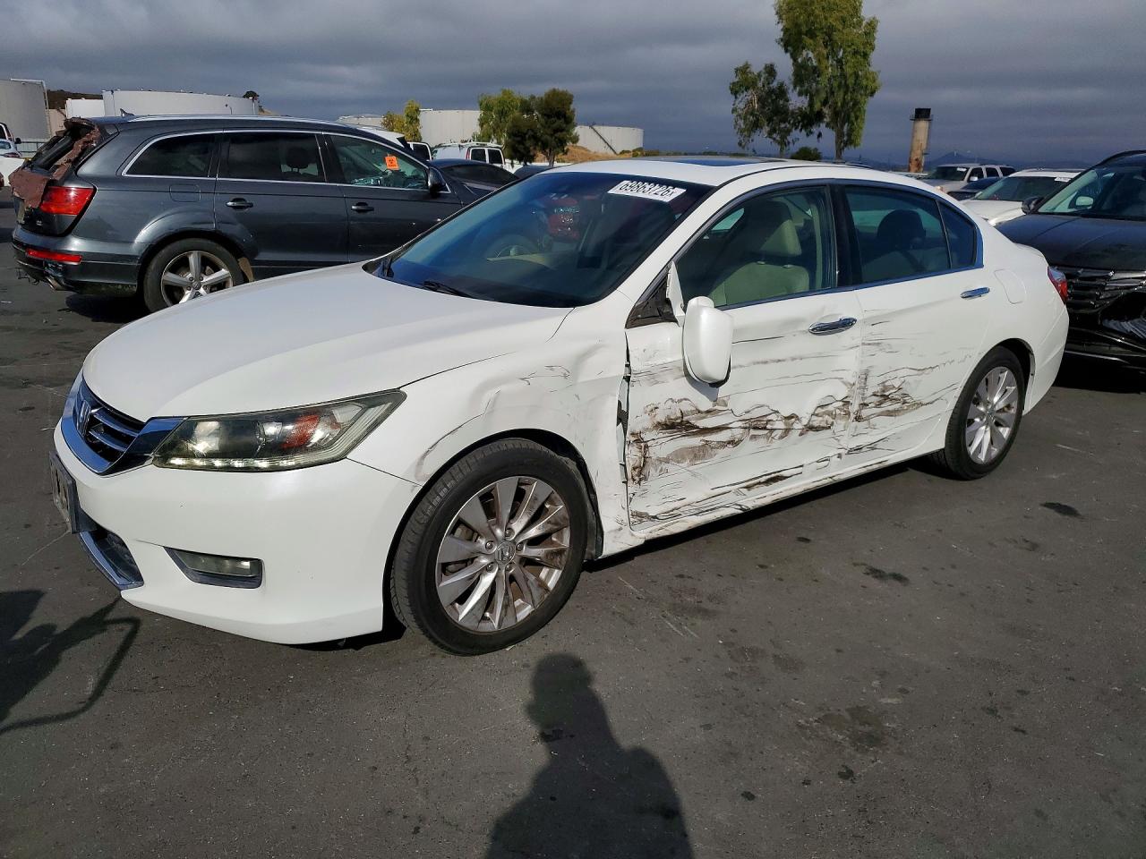 2014 HONDA ACCORD EXL | 1HGCR3F8XEA039893 | UPCARS