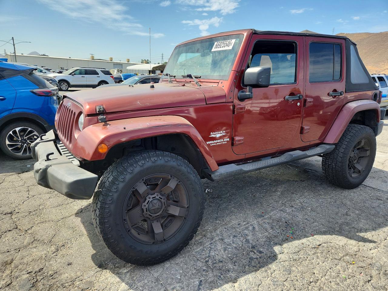 2007 JEEP WRANGLER SAHARA | 1J4GB59117L111581 | UPCARS