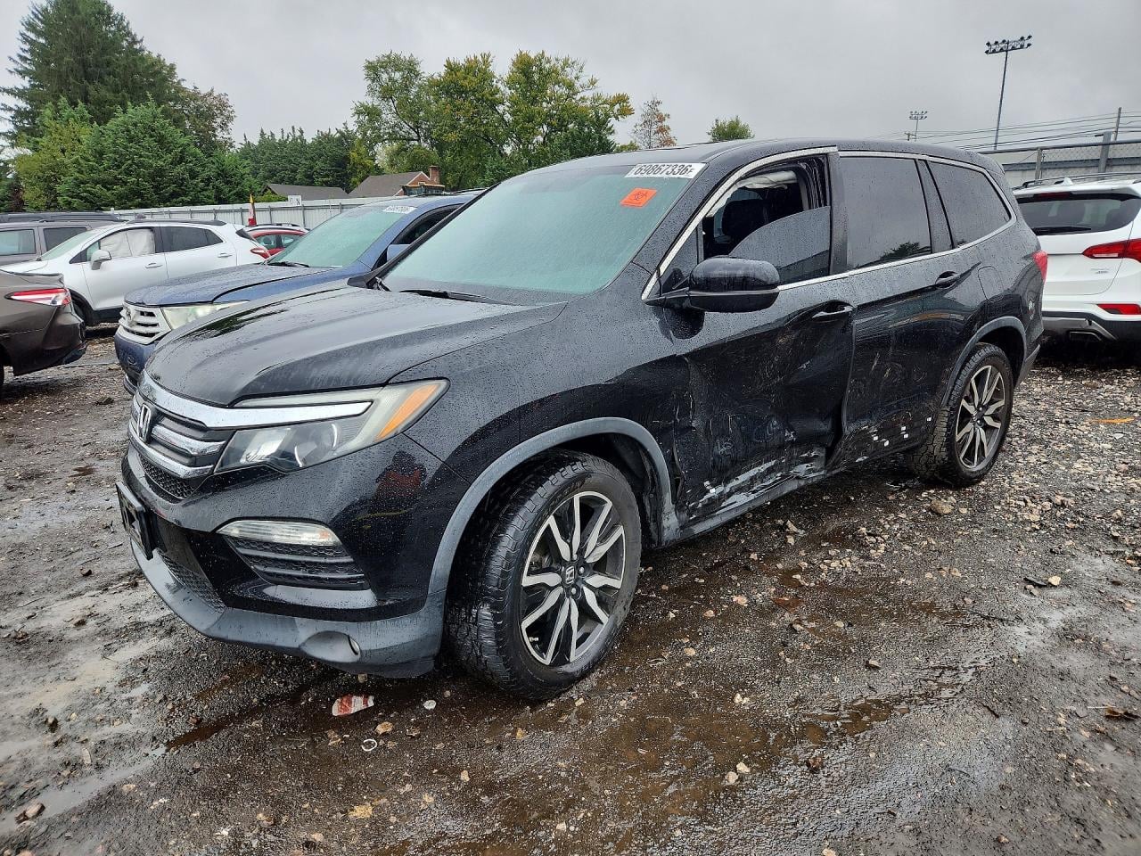2018 HONDA PILOT EXL | 5FNYF6H54JB009937 | UPCARS