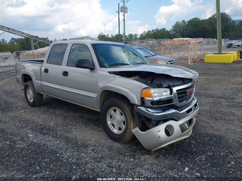 2006 GMC SIERRA 1500 SLE2 | 2GTEK13ZX61272567 | UPCARS