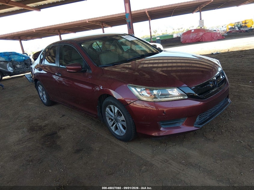 2013 HONDA ACCORD LX | 1HGCR2F39DA215894 | UPCARS