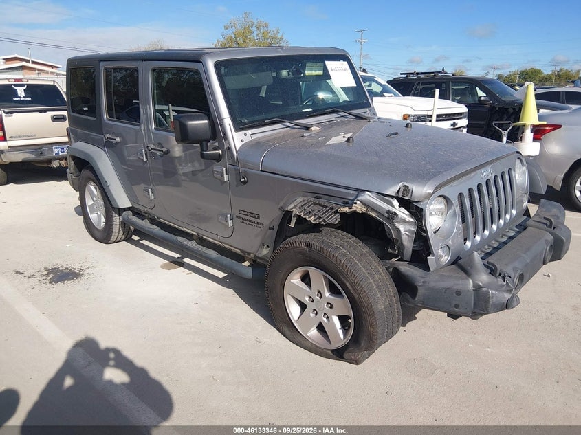 2017 JEEP WRANGLER UNLIMITED SPORT 4X4 | 1C4BJWDG6HL657895 | UPCARS
