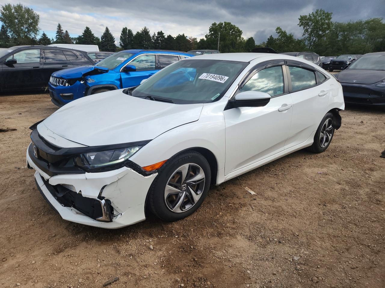 2021 HONDA CIVIC LX | 2HGFC2F67MH554454 | UPCARS