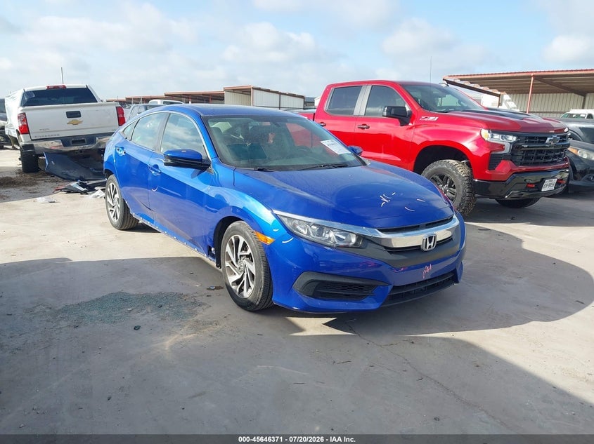 2018 HONDA CIVIC EX | 19XFC2F79JE021715 | UPCARS