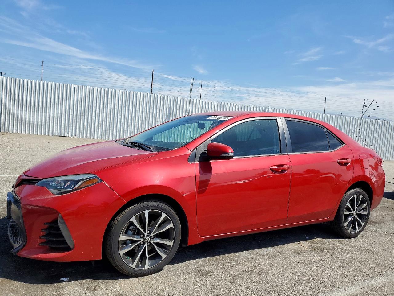 2019 TOYOTA COROLLA SE | 2T1BURHE2KC127388 | UPCARS