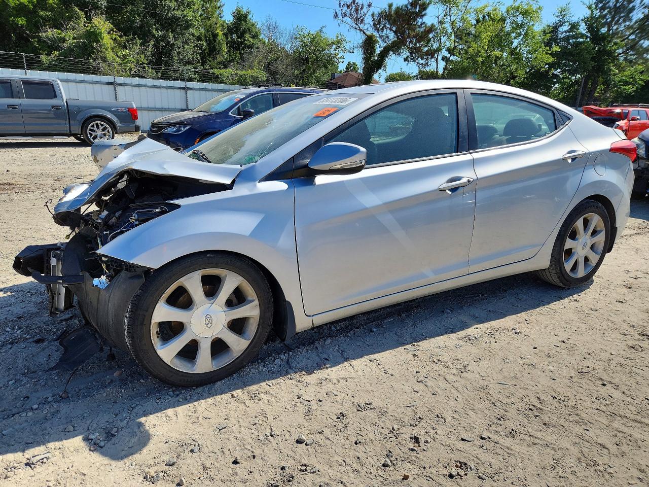 2012 HYUNDAI ELANTRA LIMITED | KMHDH4AE8CU181398 | UPCARS