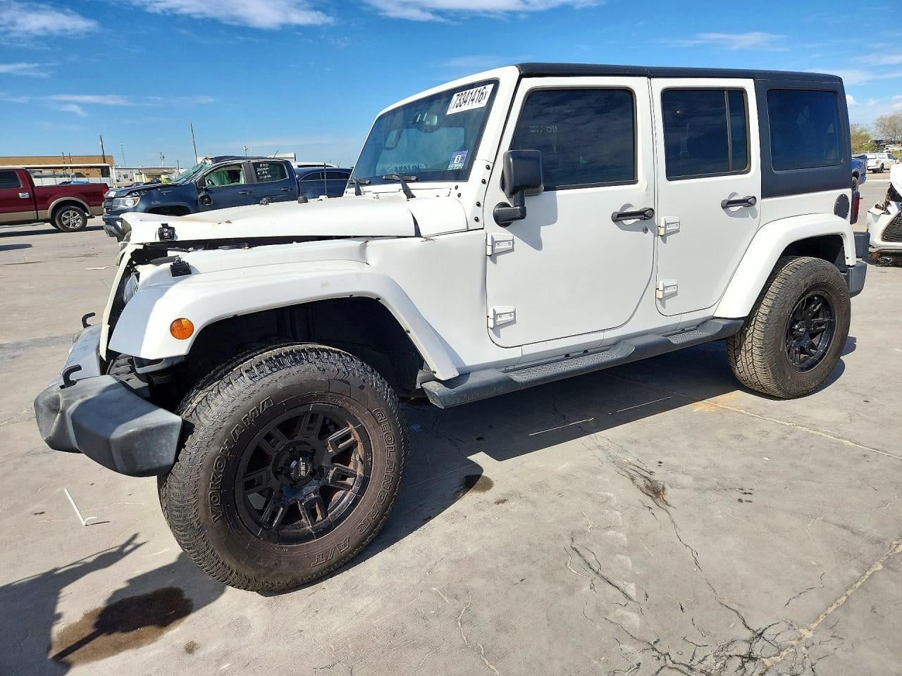 2017 JEEP WRANGLER SAHARA | 1C4HJWEG3HL624863 | UPCARS