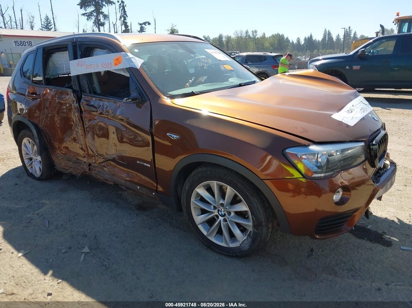 2017 BMW X3 SDRIVE28I | 5UXWZ7C38H0V87248 | UPCARS