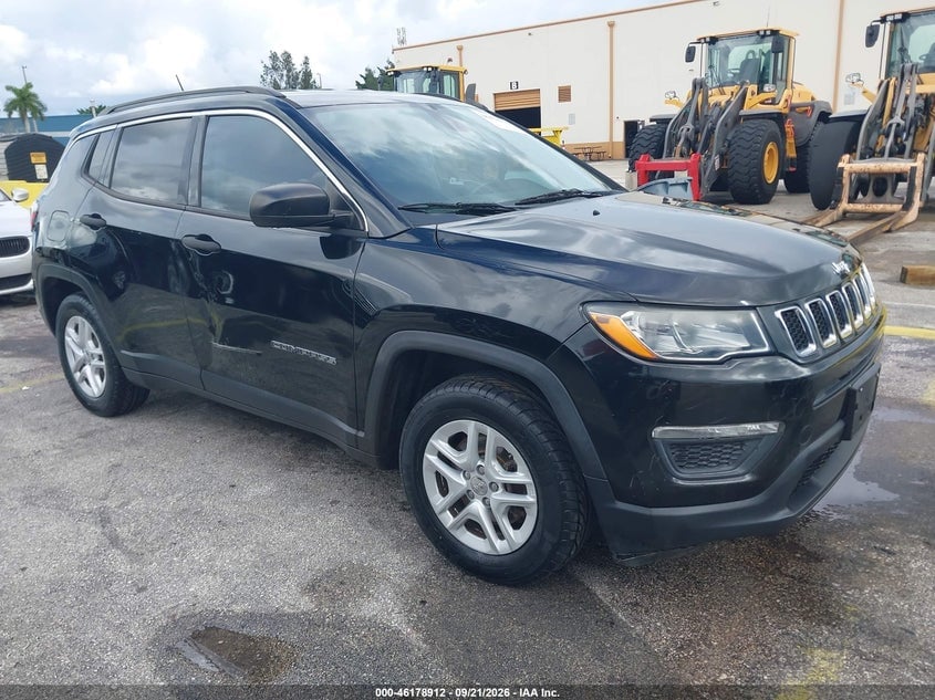 2019 JEEP COMPAS SPORT FWD | 3C4NJCAB2KT726730 | UPCARS