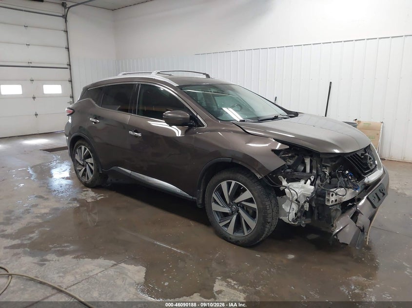 2017 NISSAN MURANO PLATINUM | 5N1AZ2MH9HN100338 | UPCARS