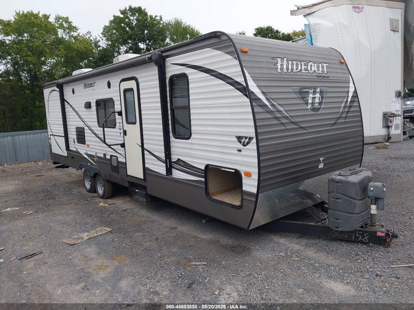 2016 KEYSTONE HIDEOUT | 4YDT27D24G7201958 | UPCARS