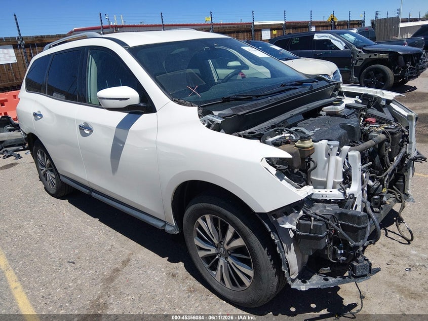2018 NISSAN PATHFINDER SV | 5N1DR2MM5JC632021 | UPCARS
