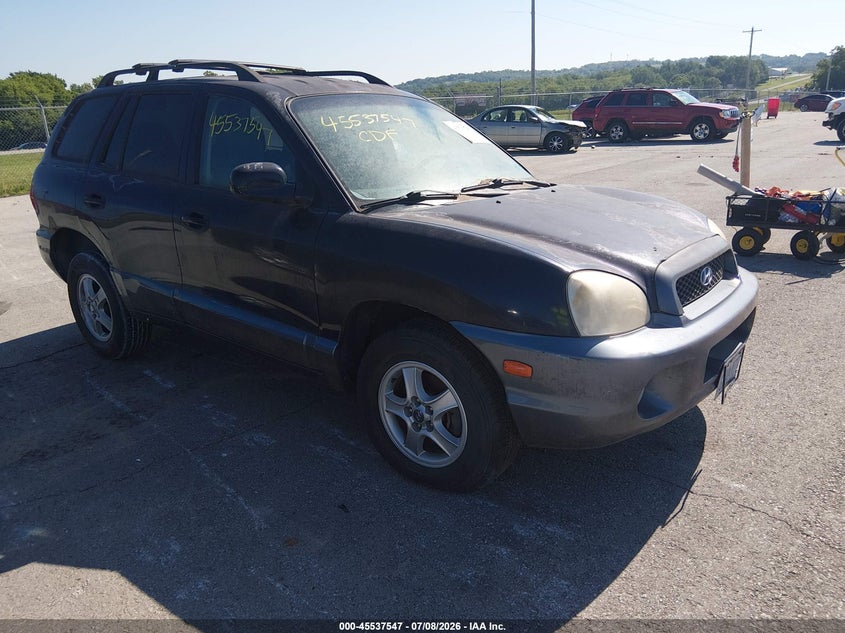 2004 HYUNDAI SANTA FE GLS/LX | KM8SC13E44U756597 | UPCARS