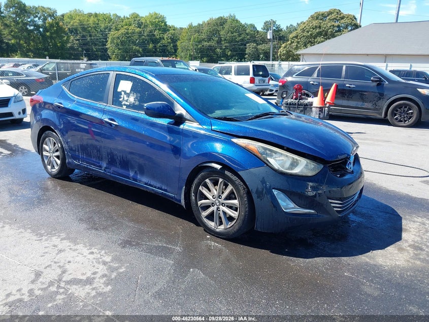 2016 HYUNDAI ELANTRA SE | 5NPDH4AE5GH742905 | UPCARS