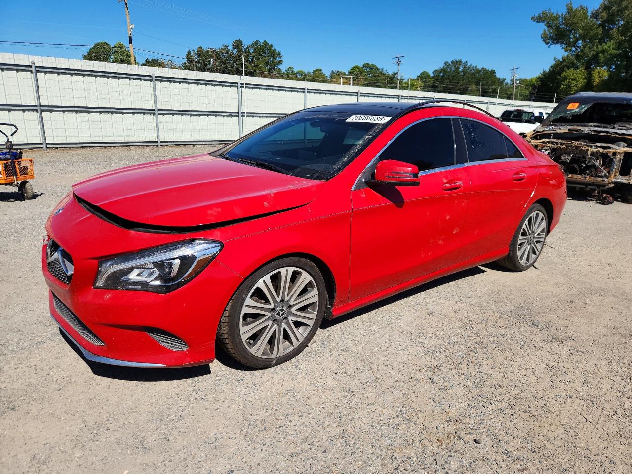 2018 MERCEDES-BENZ CLA-CLASS 250 4MATIC | WDDSJ4GB6JN548874 | UPCARS