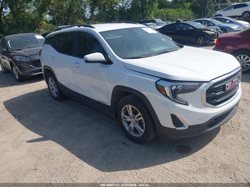 2021 GMC TERRAIN FWD SLE | 3GKALMEVXML387614 | UPCARS