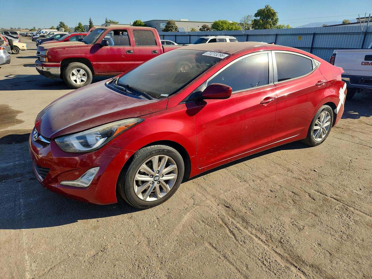 2014 HYUNDAI ELANTRA SE | 5NPDH4AE2EH545333 | UPCARS