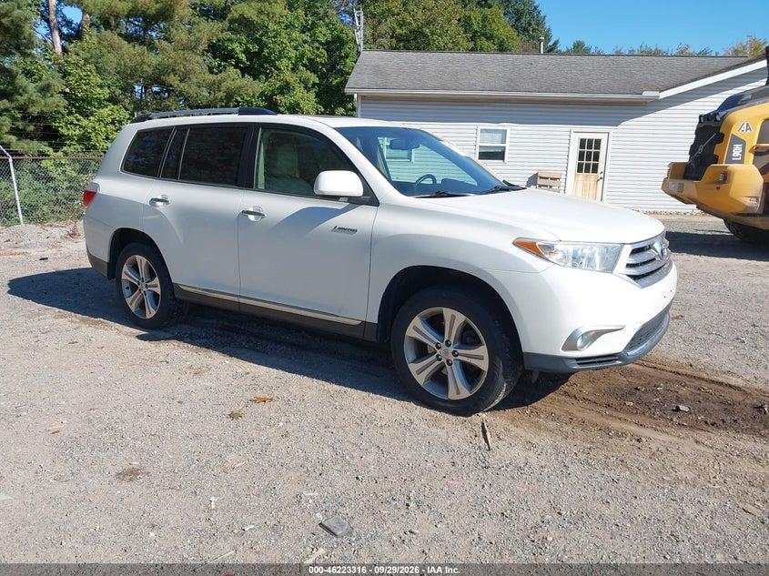 2012 TOYOTA HIGHLANDER LIMITED V6 | 5TDDK3EH1CS115560 | UPCARS