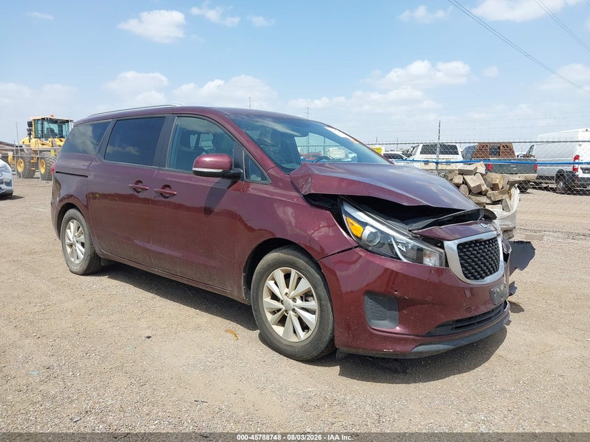 2017 KIA SEDONA LX | KNDMB5C16H6319909 | UPCARS