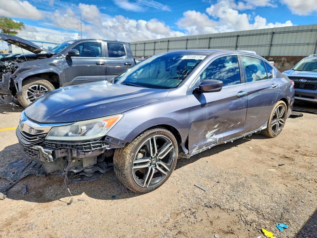 2016 HONDA ACCORD SPORT | 1HGCR2F5XGA095609 | UPCARS