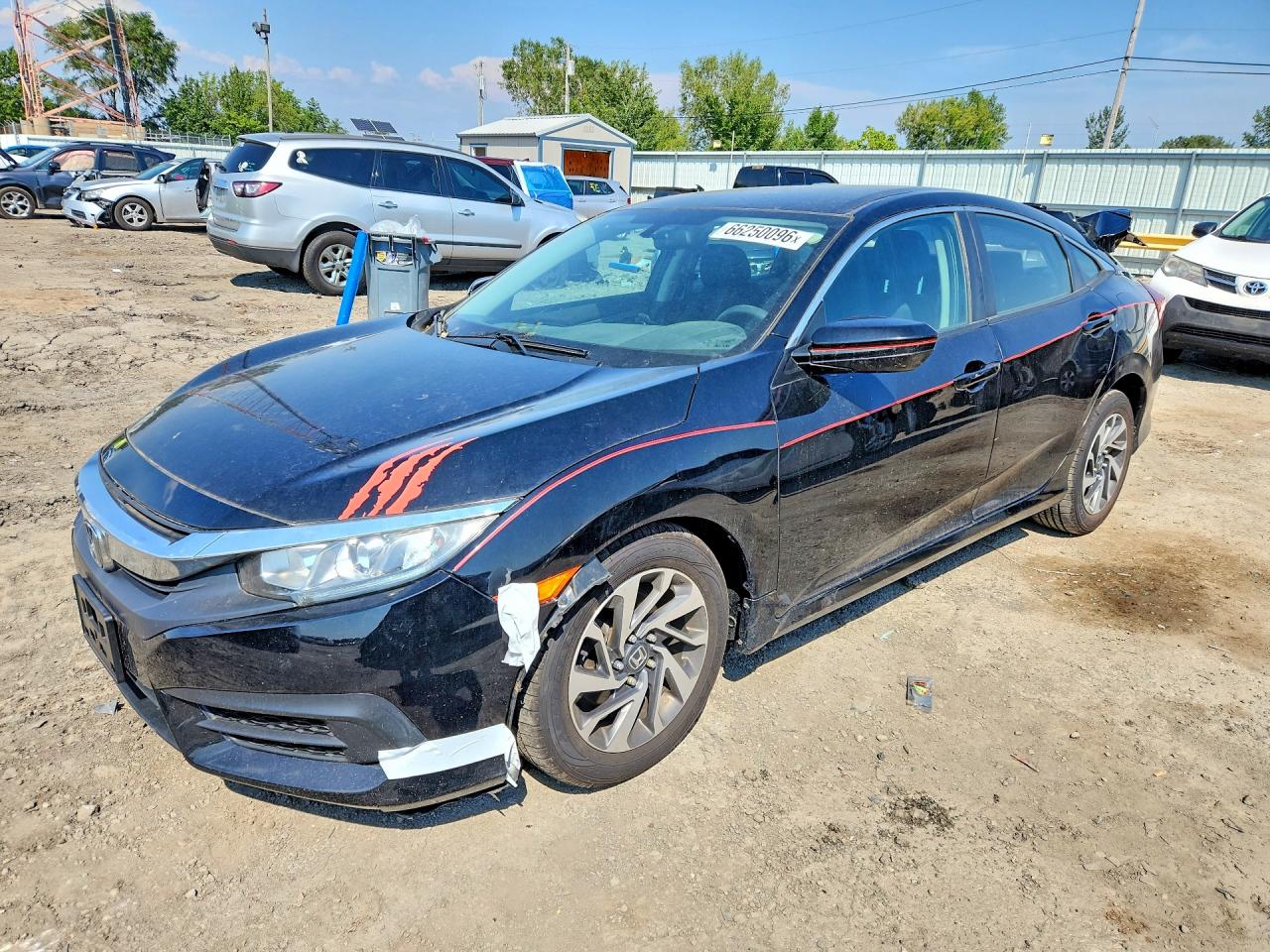 2016 HONDA CIVIC LX | 19XFC2F57GE043509 | UPCARS