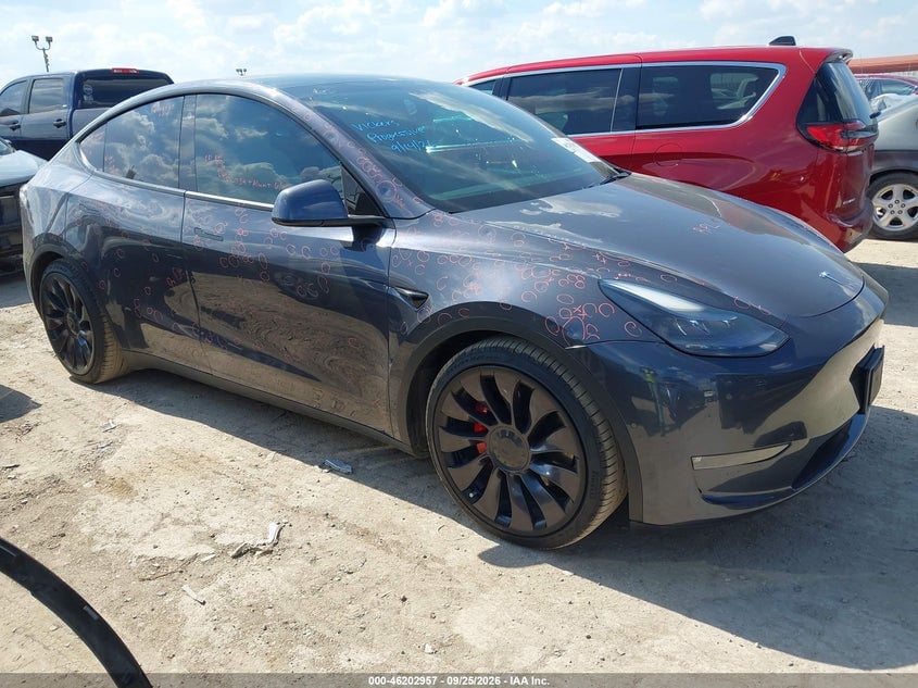 2021 TESLA MODEL Y PERFORMANCE DUAL MOTOR ALL-WHEEL DRIVE | 5YJYGDEF6MF246626 | UPCARS