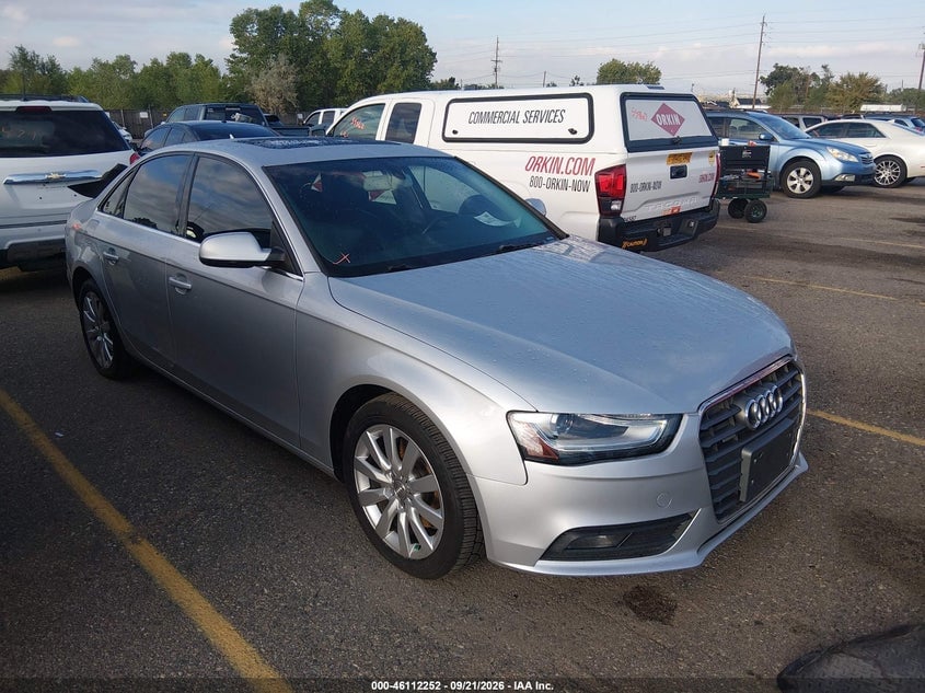 2013 AUDI A4 2.0T PREMIUM | WAUBFAFLXDN035164 | UPCARS