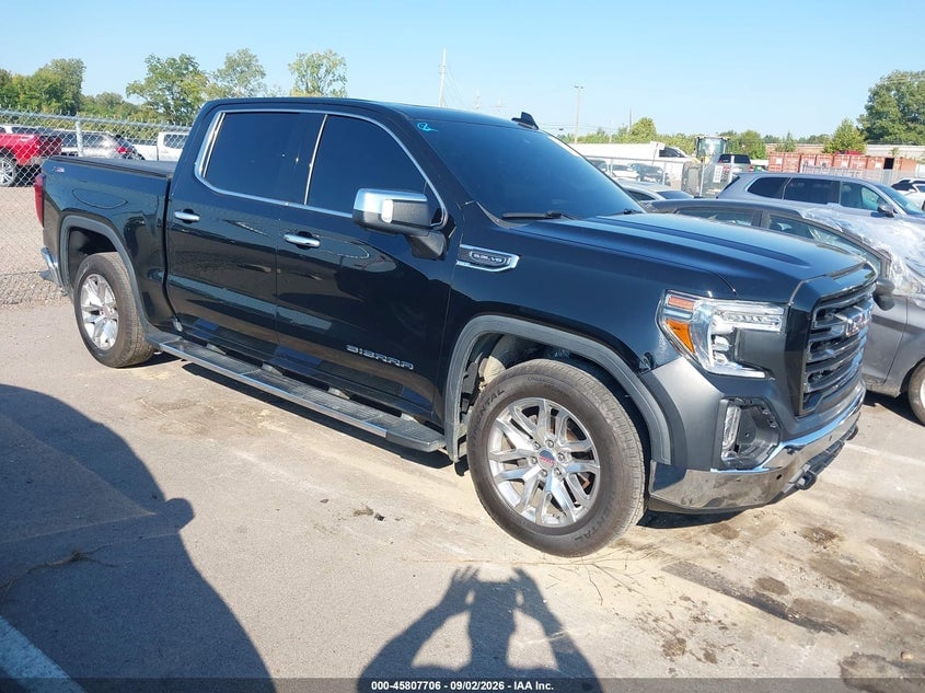 2021 GMC SIERRA 1500 4WD  SHORT BOX SLT | 3GTU9DED1MG217505 | UPCARS